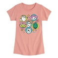 thumbnail image 1 of Toy Story 4 - Group Grid - Toddler & Youth Girls Short Sleeve Graphic T-Shirt, 1 of 5