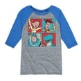 thumbnail image 1 of Toy Story 4 - Group Grid - Toddler & Youth Raglan Graphic T-Shirt, 1 of 4