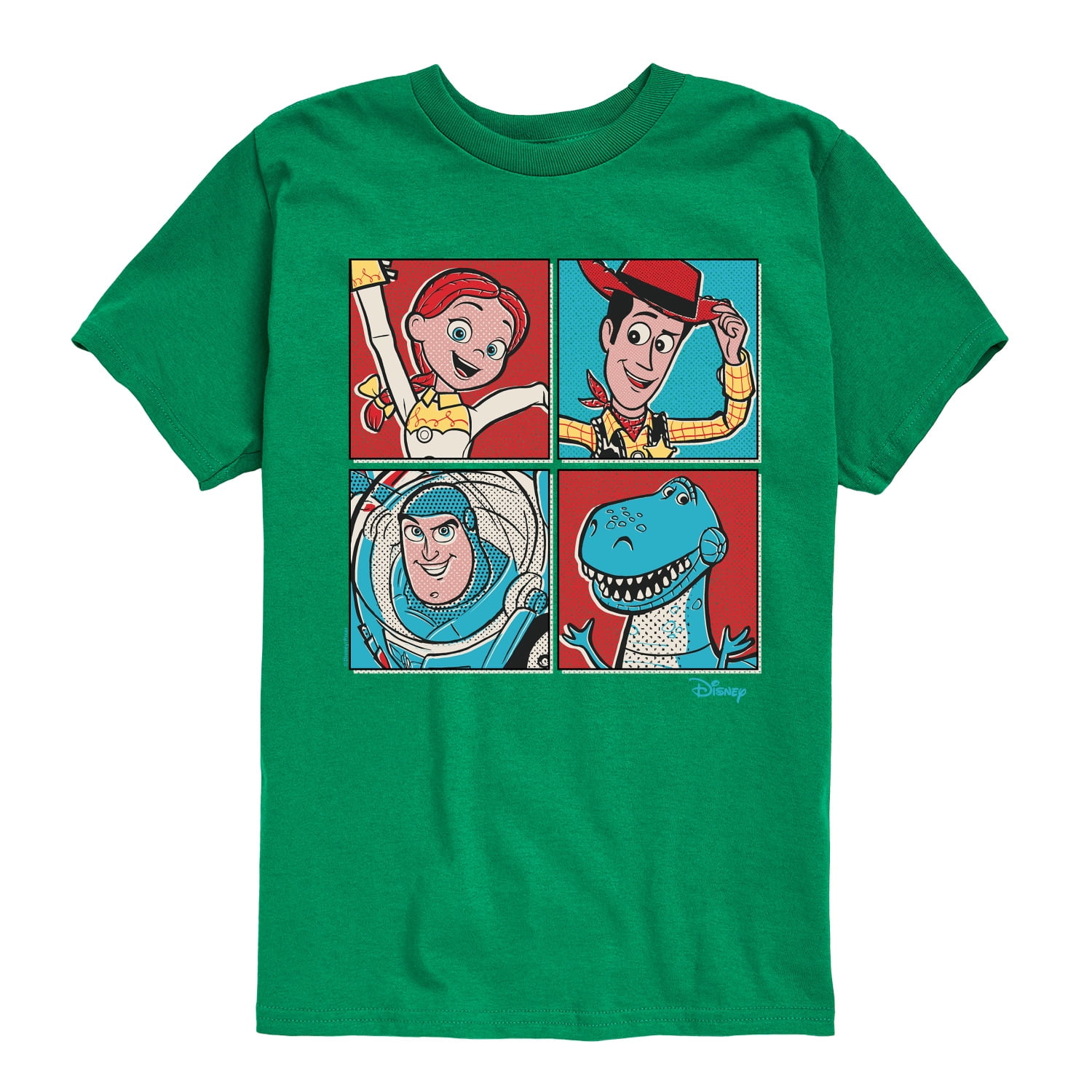 Toy Story 4 - Group Grid - Toddler & Youth Short Sleeve Graphic T-Shirt ...