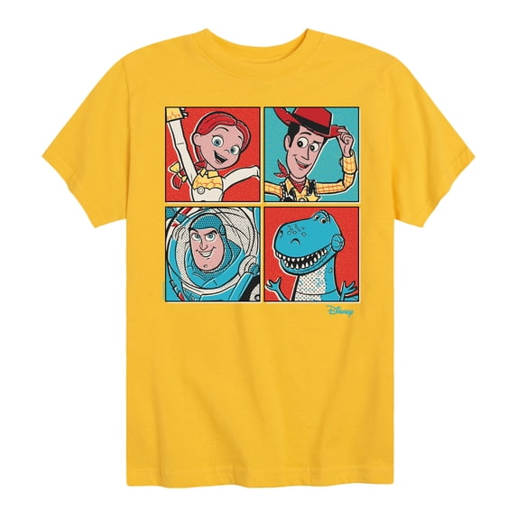 Toy Story 4 - Group Grid - Toddler & Youth Short Sleeve Graphic T-Shirt