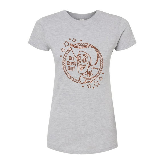 Toy Story 4 - Hey Howdy Hey - Juniors Fitted Graphic T-Shirt