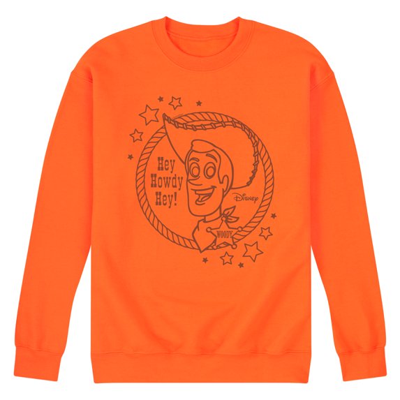 Toy Story 4 - Hey Howdy Hey - Men's Crew Neck Fleece Pullover