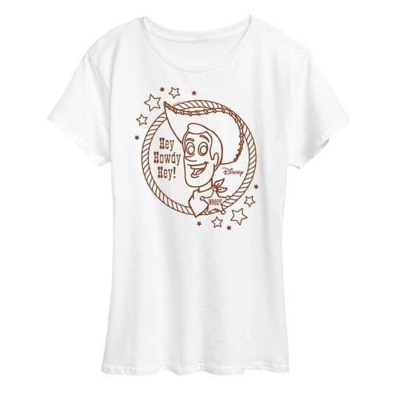 Toy Story 4 - Hey Howdy Hey - Women's Short Sleeve Graphic T-Shirt