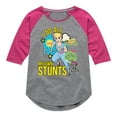 thumbnail image 1 of Toy Story 4 - I Do My Own Stunts Bo - Toddler & Youth Girls Raglan Graphic T-Shirt, 1 of 5