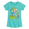 thumbnail image 1 of Toy Story 4 - I Do My Own Stunts Bo - Toddler & Youth Girls Short Sleeve Graphic T-Shirt, 1 of 5