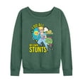 thumbnail image 1 of Toy Story 4 - I Do My Own Stunts Bo - Women's Lightweight French Terry Long Sleeve Shirt, 1 of 5