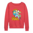 thumbnail image 1 of Toy Story 4 - I Do My Own Stunts Bo - Women's Lightweight French Terry Pullover, 1 of 5