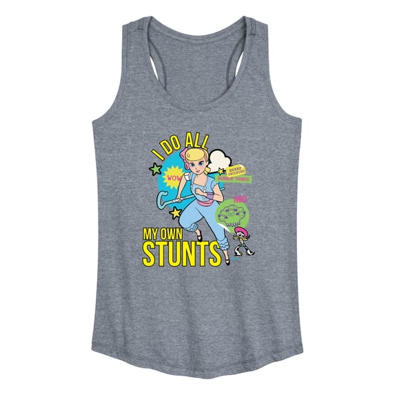 Toy Story 4 - I Do My Own Stunts Bo - Women's Racerback Tank Top
