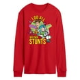 thumbnail image 1 of Toy Story 4 - I Do My Own Stunts Woody And Buzz - Men's Long Sleeve T-Shirt, 1 of 3
