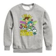 thumbnail image 1 of Toy Story 4 - I Do My Own Stunts Woody And Buzz - Toddler & Youth Crewneck Fleece Sweatshirt, 1 of 5