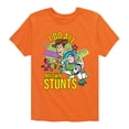 thumbnail image 1 of Toy Story 4 - I Do My Own Stunts Woody And Buzz - Toddler & Youth Short Sleeve Graphic T-Shirt, 1 of 5