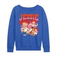 thumbnail image 1 of Toy Story 4 - Jessie And Bullseye - Women's French Terry Long Sleeve Pullover, 1 of 3