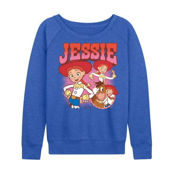 Toy Story 4 - Jessie And Bullseye - Women's French Terry Long Sleeve Pullover
