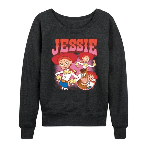 Toy Story 4 - Jessie And Bullseye - Women's French Terry Long Sleeve Pullover