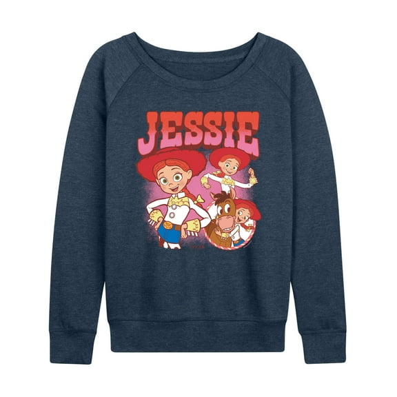 Toy Story 4 - Jessie And Bullseye - Women's French Terry Long Sleeve Pullover