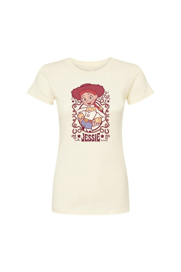 Toy Story 4 - Jessie Cowgirl - Juniors Fitted Short Sleeve Graphic T-Shirt