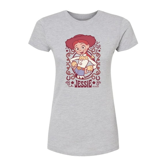 Toy Story 4 - Jessie Cowgirl - Juniors Fitted Short Sleeve Graphic T-Shirt