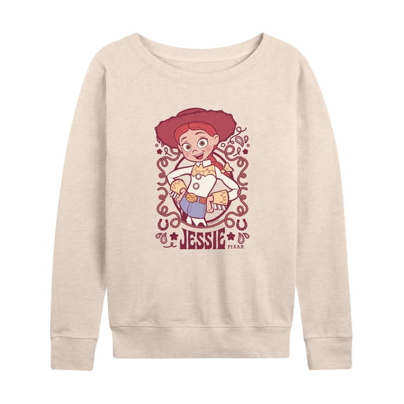Toy Story 4 - Jessie Cowgirl - Women's French Terry Long Sleeve Pullover