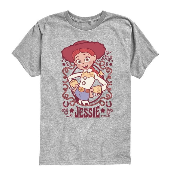 Toy Story - Jessie Cowgirl - Youth Boys Short Sleeve Graphic T-Shirt