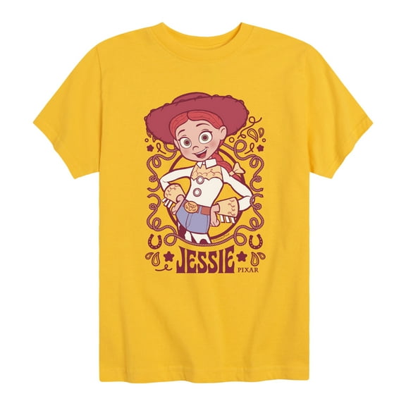 Toy Story - Jessie Cowgirl - Youth Boys Short Sleeve Graphic T-Shirt