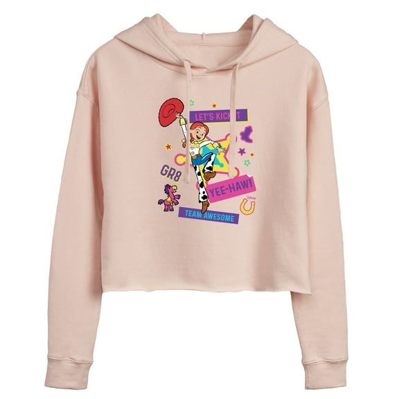 Toy Story 4 - Jessie - Juniors Cropped Pullover Hoodie