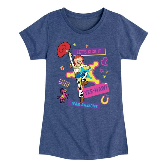 Toy Story 4 - Jessie - Toddler & Youth Girls Short Sleeve Graphic T-Shirt