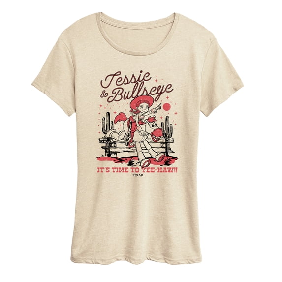 Toy Story 4 - Jessie and Bullseye - Women's Short Sleeve Graphic T-Shirt
