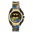 thumbnail image 1 of DC Comis Batman Boys Printed Iconic Silicone Strap Watch with Black Case; BAT7070WM, 1 of 6