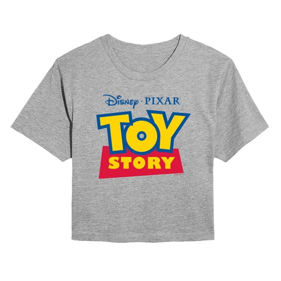 Toy Story 4 - Logo - Juniors Cropped Short Sleeve Graphic T-Shirt