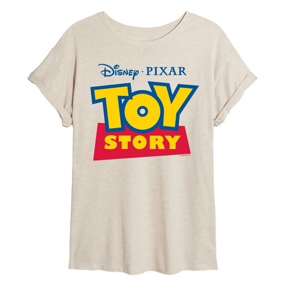 Toy Story 4 - Logo - Womens Oversized Graphic T-Shirt