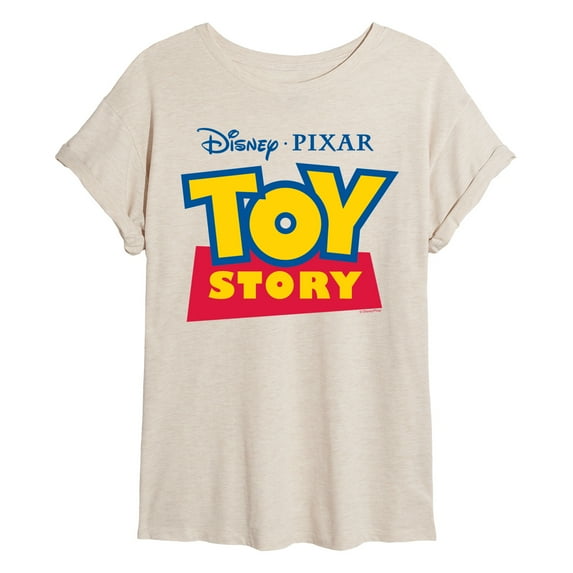 Toy Story 4 - Logo - Womens Oversized Graphic T-Shirt