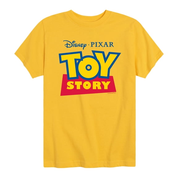 Toy Story - Toy Story Western Logo - Youth Boys Short Sleeve Graphic T-Shirt