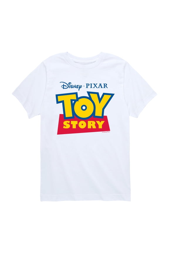 Toy Story - Toy Story Western Logo - Youth Boys Short Sleeve Graphic T-Shirt
