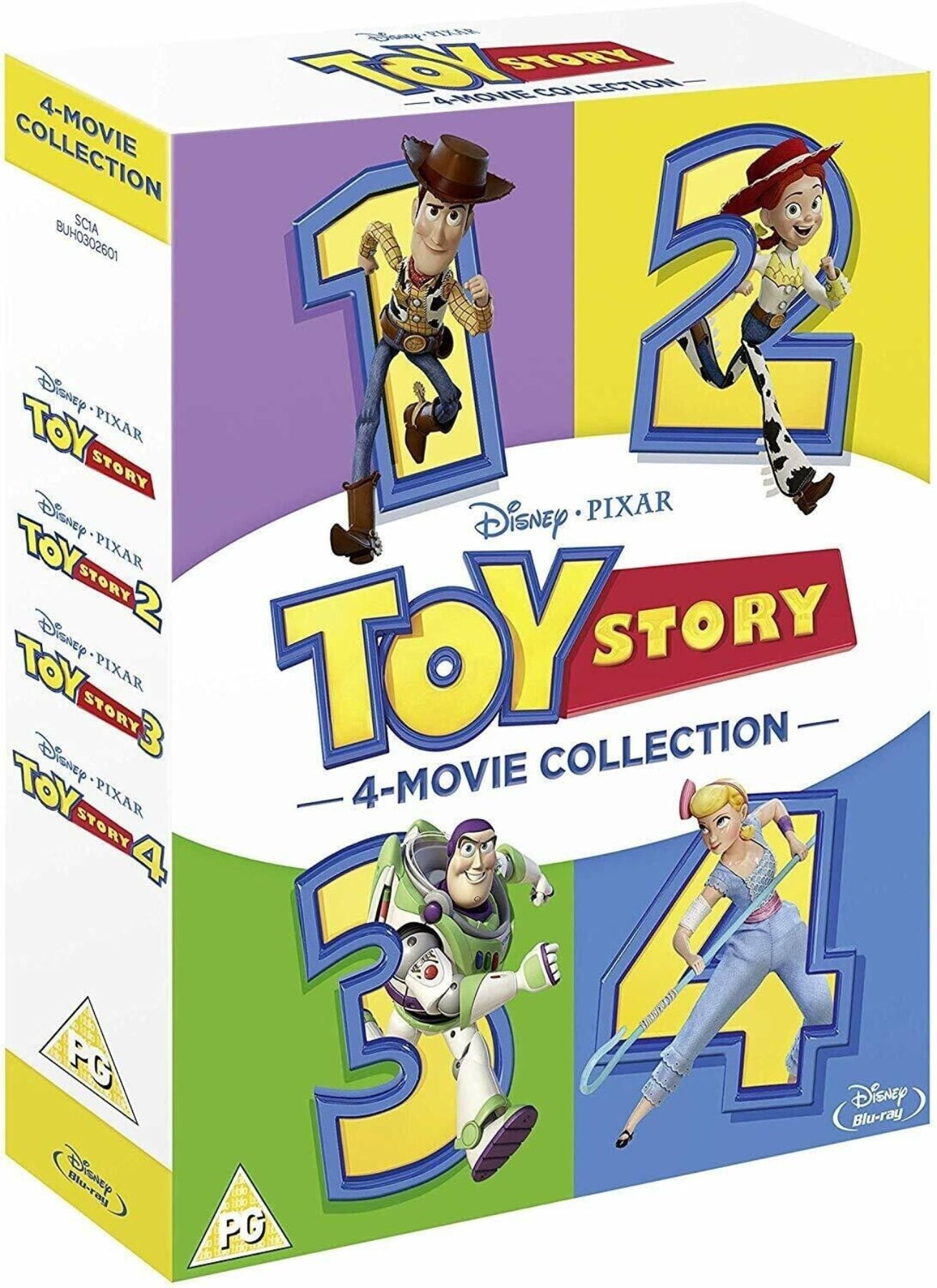Disney Pixar's Toy Story: Complete 4-Movie Collection Box