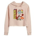 thumbnail image 1 of Toy Story 4 - Ooak One Of A Kind Forky - Juniors Cropped Pullover Hoodie, 1 of 5