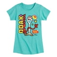 thumbnail image 1 of Toy Story 4 - Ooak One Of A Kind Forky - Toddler & Youth Girls Short Sleeve Graphic T-Shirt, 1 of 5