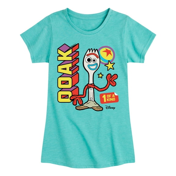 Toy Story 4 - Ooak One Of A Kind Forky - Toddler & Youth Girls Short Sleeve Graphic T-Shirt