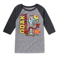 thumbnail image 1 of Toy Story 4 - Ooak One Of A Kind Forky - Toddler & Youth Raglan Graphic T-Shirt, 1 of 4