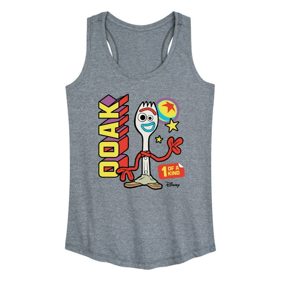 Toy Story 4 - Ooak One Of A Kind Forky - Women's Racerback Tank Top