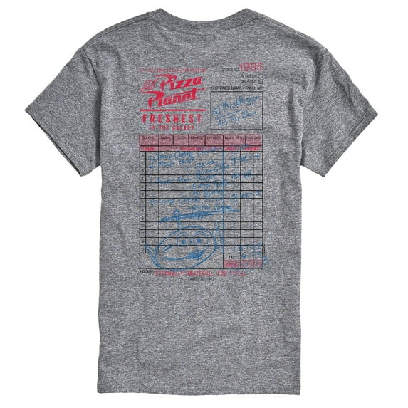 Toy Story 4 - Pizza Planet Food Order - Men's Short Sleeve Graphic T-Shirt