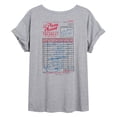 thumbnail image 1 of Toy Story 4 - Pizza Planet Food Order - Womens Oversized Graphic T-Shirt, 1 of 4