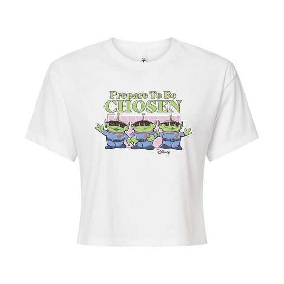 Toy Story 4 - Prepare To Be Chosen - Juniors Cropped Cotton Blend T-Shirt