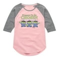 thumbnail image 1 of Toy Story 4 - Prepare To Be Chosen - Toddler & Youth Girls Raglan Graphic T-Shirt, 1 of 4