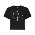 thumbnail image 1 of Toy Story 4 - Renegade Forky  - Juniors Cropped Cotton Blend T-Shirt, 1 of 5