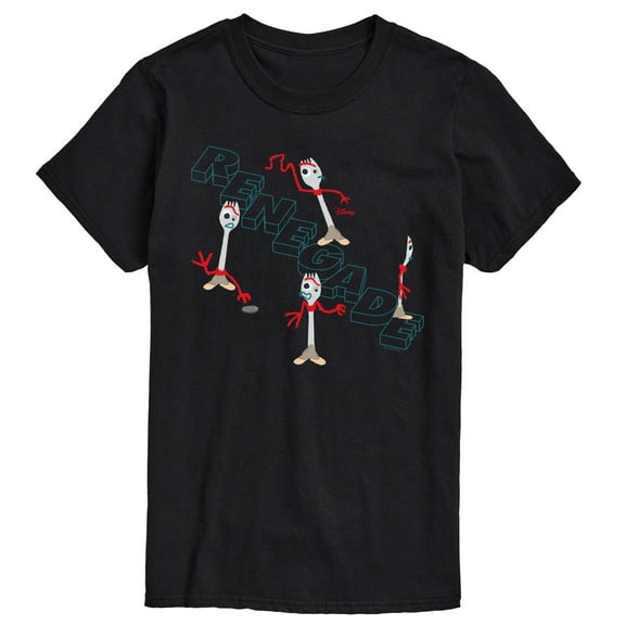 Toy Story 4 - Renegade Forky - Men's Short Sleeve Graphic T-Shirt