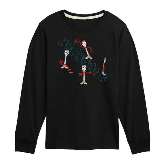 Toy Story 4 - Renegade Forky  - Toddler & Youth Long Sleeve Graphic T-Shirt