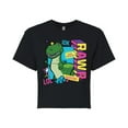 thumbnail image 1 of Toy Story 4 - Rex Graphic - Juniors Cropped Cotton Blend T-Shirt, 1 of 5
