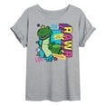 thumbnail image 1 of Toy Story 4 - Rex Graphic - Juniors Ideal Flowy Muscle T-Shirt, 1 of 5