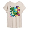 thumbnail image 1 of Toy Story 4 - Rex Graphic - Juniors Ideal Flowy Muscle T-Shirt, 1 of 5