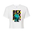 thumbnail image 1 of Toy Story 4 - Rex - Juniors Cropped Cotton Blend T-Shirt, 1 of 5